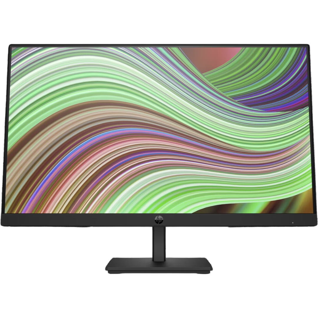 HP V24v G5 23.8" FHD Monitor VA Panel 72% NTSC 10000000:1 Contrast HDMI VGA Tilt -5 to +23° Flicker-free 23W