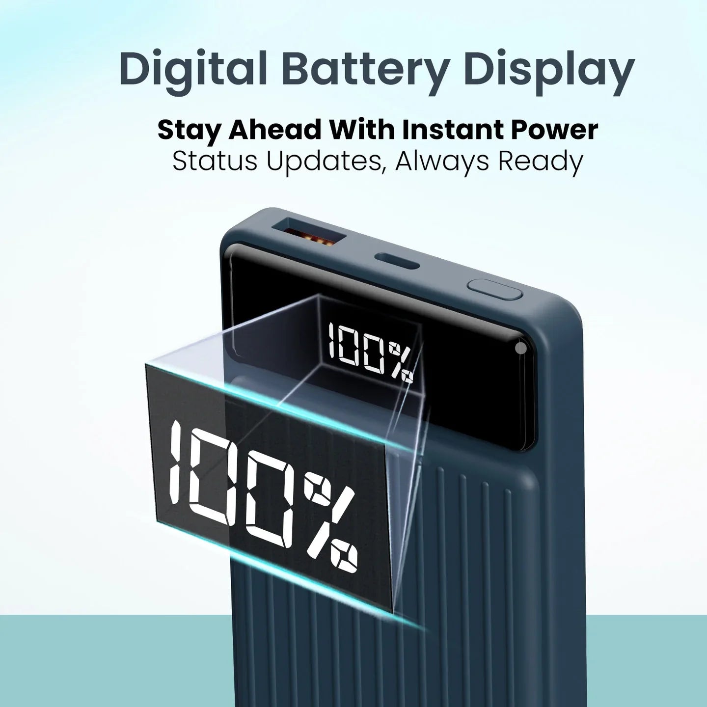 PORTRONICS Luxcell B Powerbank 10000 mAH | BIS Certified | Compact |Dual Port - | Buy Online at Shwetha Computers