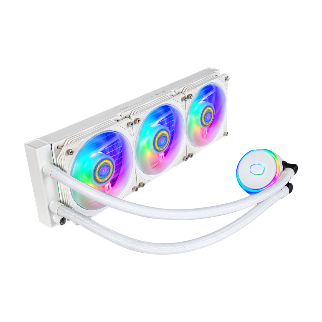 Cooler Master 360mm Liquid Cooler PL360 Flux White