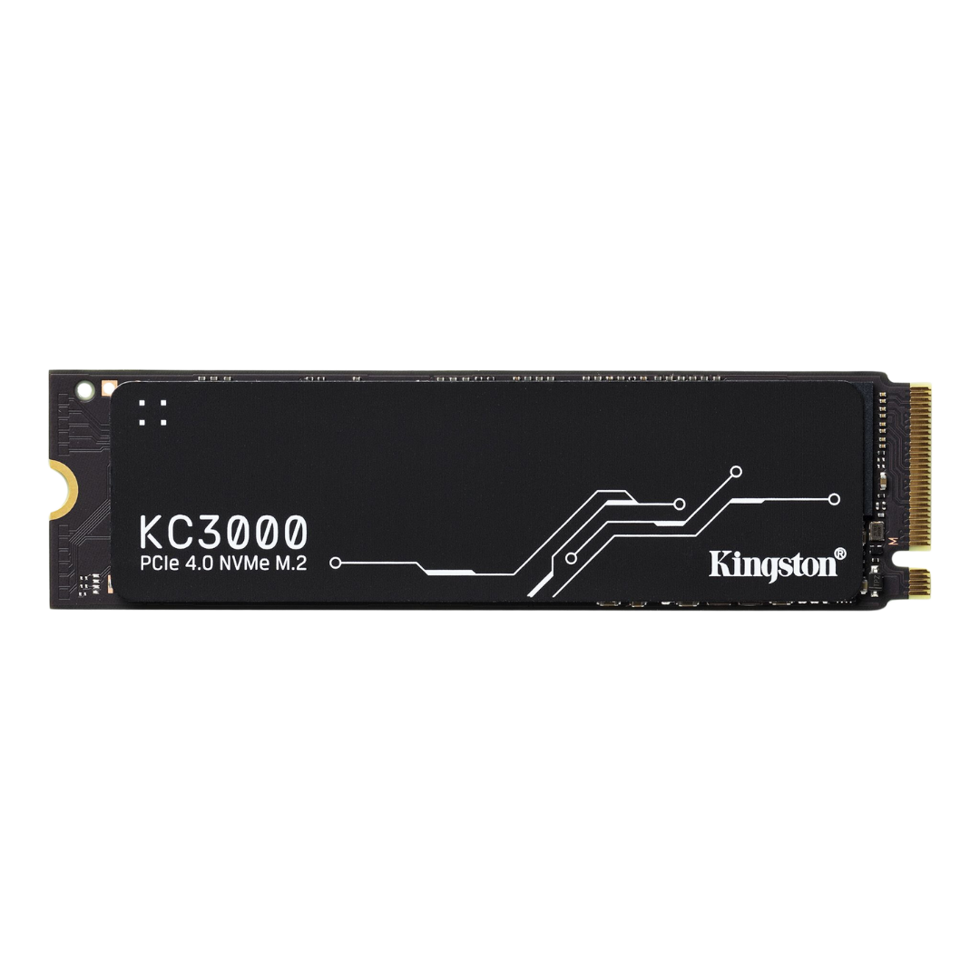 KINGSTON KC3000 PCIe 4.0 NVMe M.2 512GB SSD - 7000/3900MB/s Sequential Read/Write