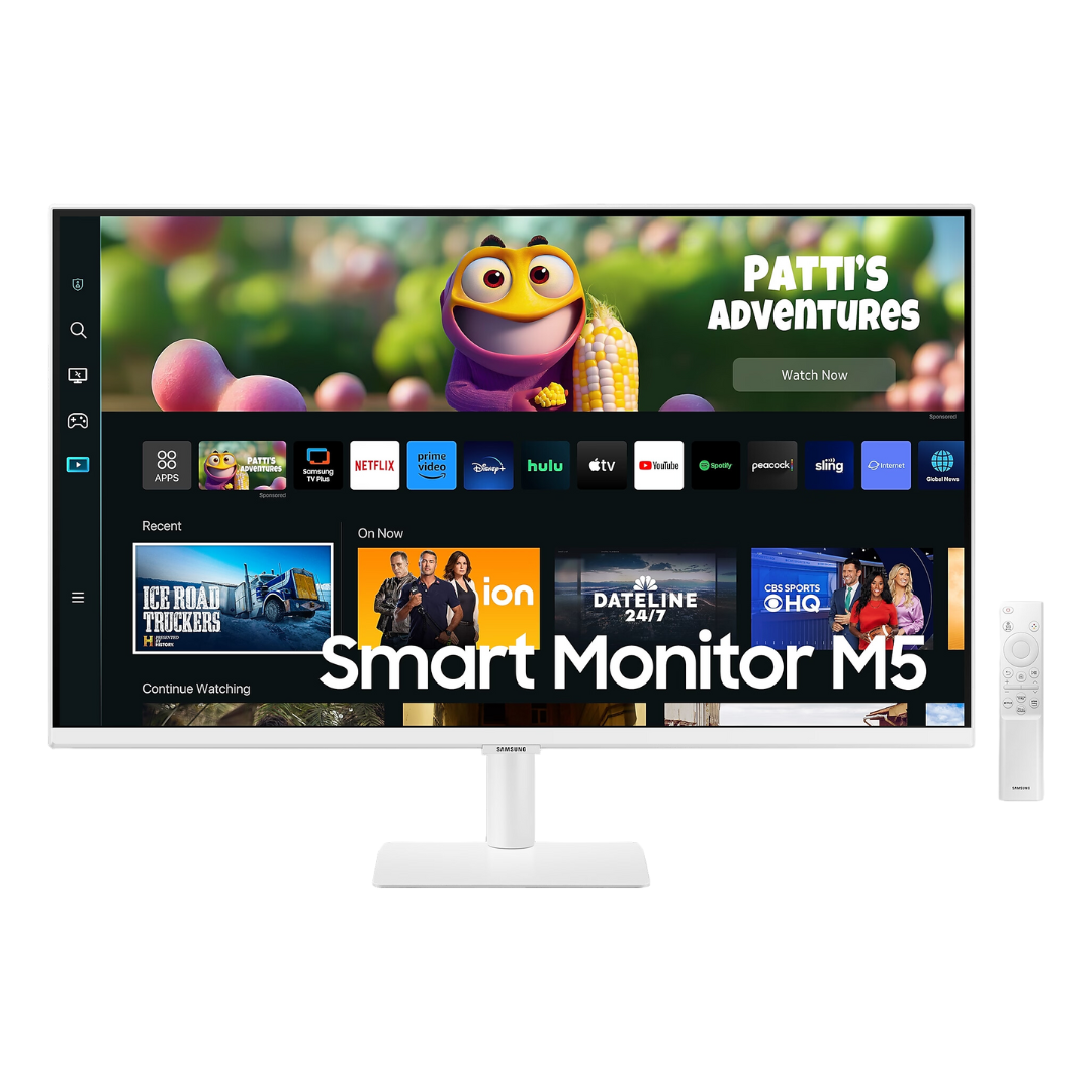 Samsung 27" Smart Monitor with Billion Color and HDR10