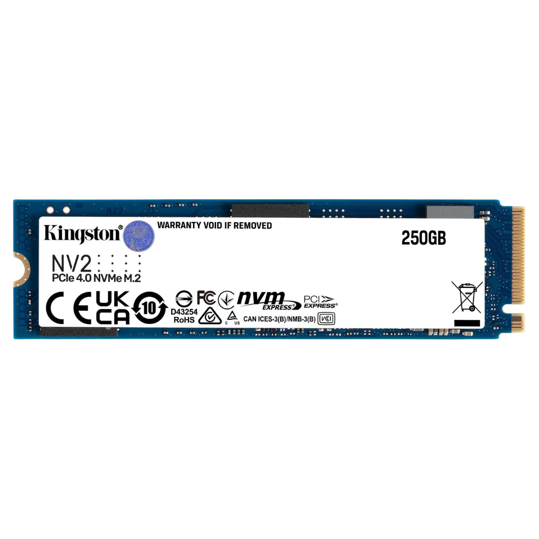 Kingston NV2 250GB PCIe 4.0 NVMe SSD