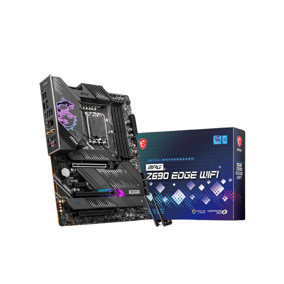 MSI MPG Z690 EDGE WIFI ATX Motherboard with DDR5 Memory & Intel® Wi-Fi 6E - | Buy Online at Shwetha Computers