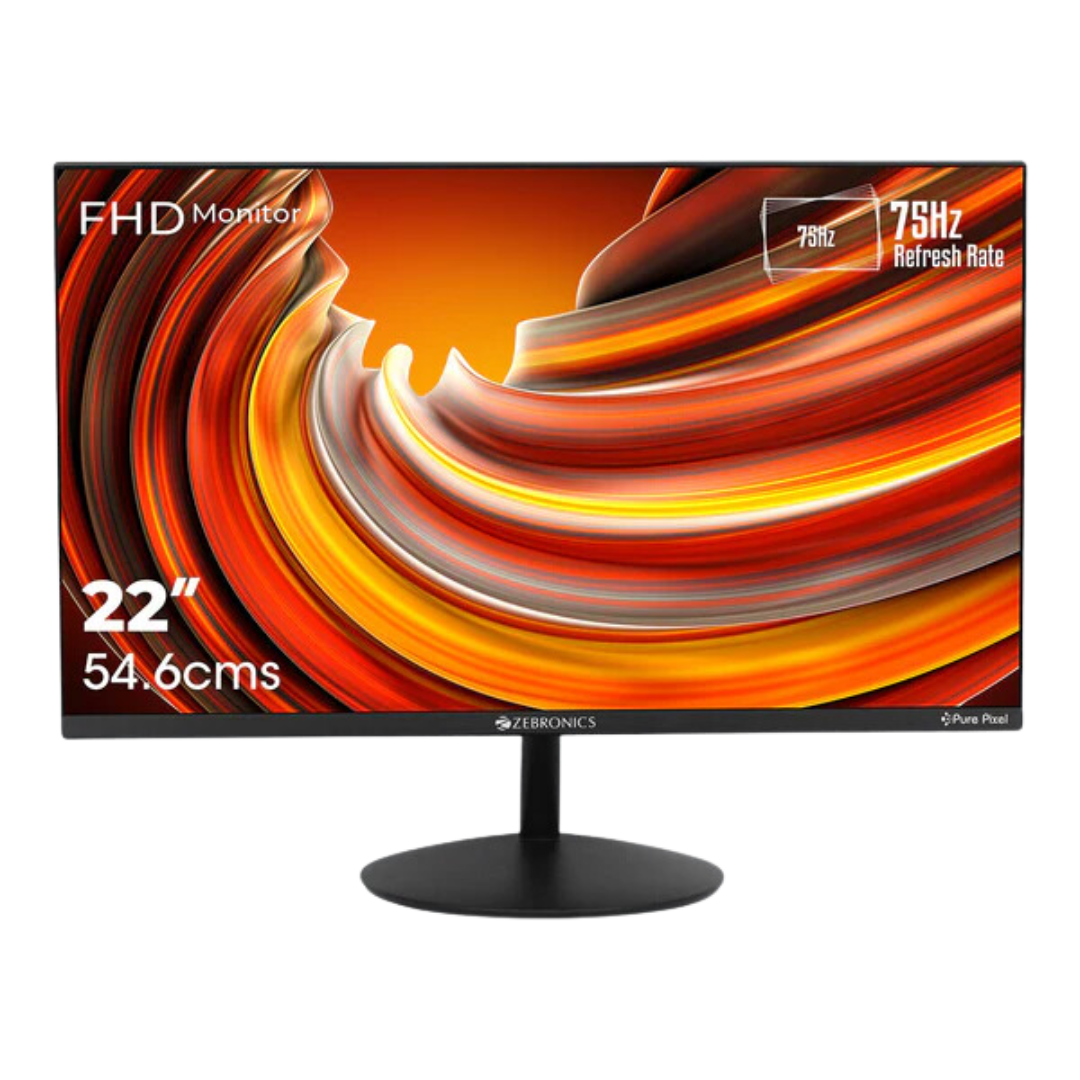 Zebronics 32 inch MT106-ZEB S32A - Blk/ VA/ 1800R/ 165 Hz/ 1MS/ Wqld 2560x1440p/ Brightness 280 Nits/ Dci -P3 91%/ HDR10/ 2XHDMI, 1XDP/ Free Sync/ 3W Speaker/ Metal Satand/ 3 Yrs on Site ......