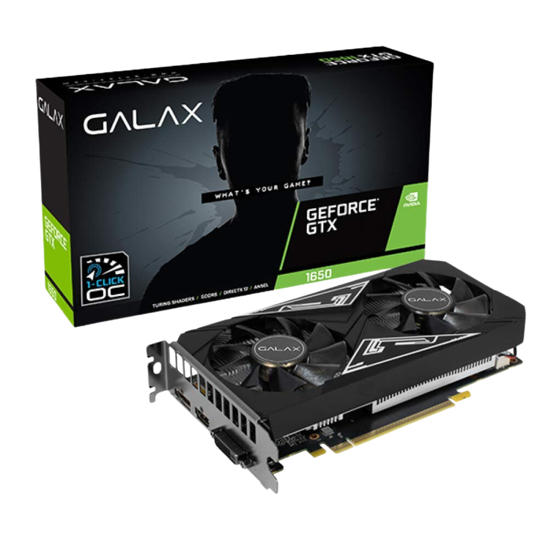 Galax GeForce GTX 1650 EX Plus 4GB GDDR6 128-bit DP/HDMI/DVI-D