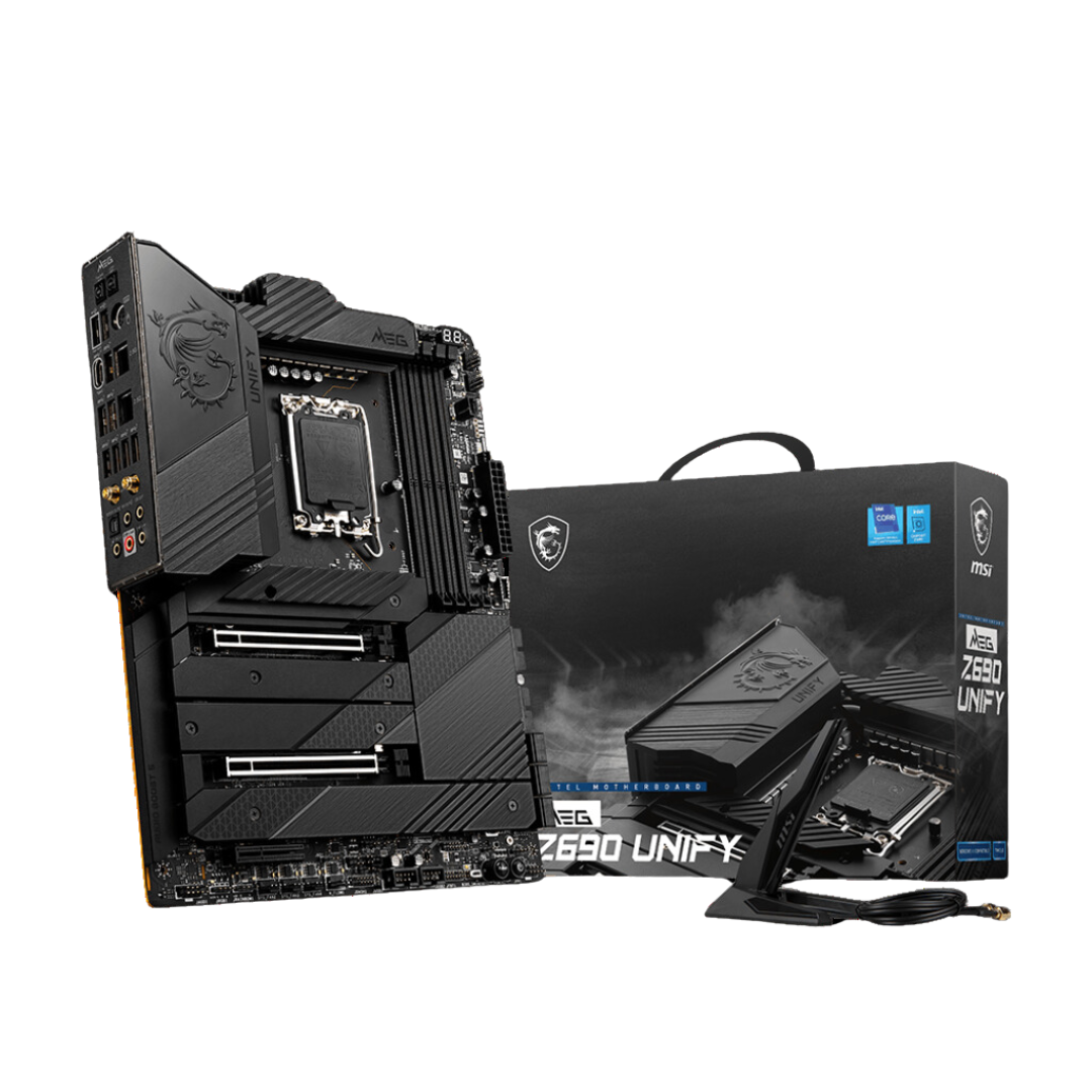 MSI MEG Z690 UNIFY DDR5 Motherboard - Intel Z690 Chipset, WiFi 6E, USB 3.2, ATX Form Factor