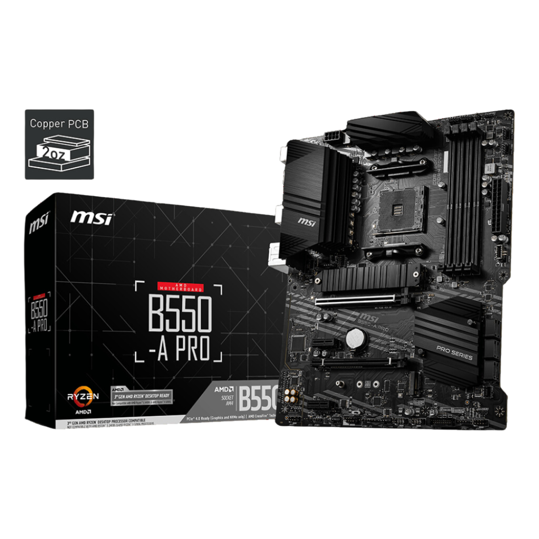 MSI B550-A PRO AM4 DDR4 Motherboard