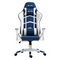 Ant Esports 9077 Adjustable Ergonomic Gaming Chair (White & Blue)