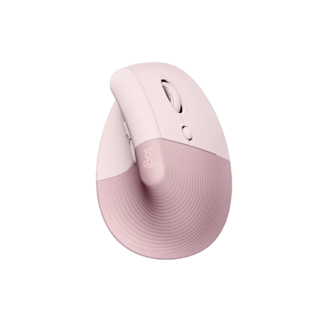 Logitech Lift Wireless Mouse - Rose/DarkRose (910-006481) 400-4000dpi