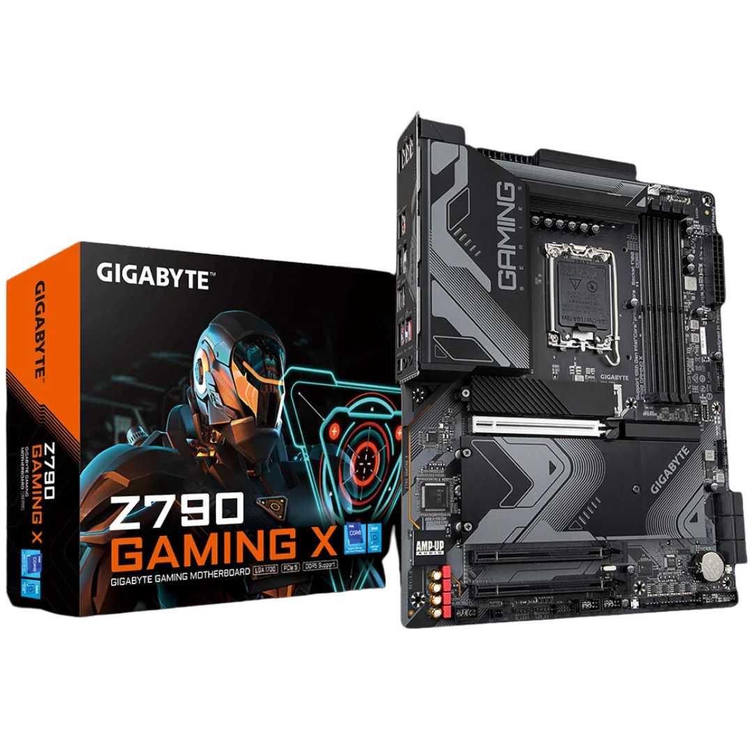 Gigabyte Z790 Gaming X ATX Motherboard 14th Gen Intel Core LGA1700 DDR5 7600(O.C.) HDMI 2.1 DP 1.2 PCIe 5.0 RAID 0/1/5/10 USB 3.2 Gen 2x2 Type-C 2.5GbE LAN ACPI 5.0 Norton Internet Security Win11/10 64-bit