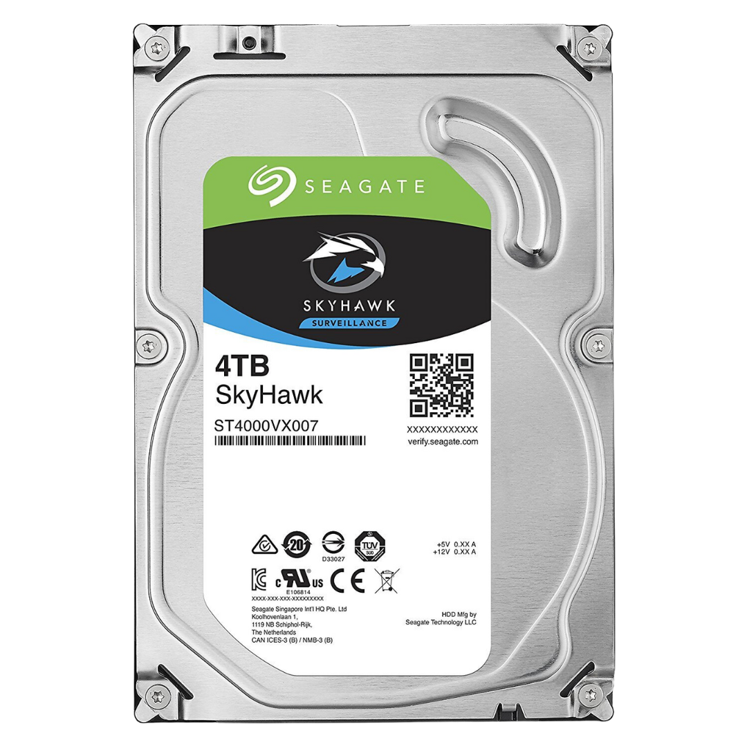 Seagate 4TB Surveillance HDD ST4000VX000 - 2111Mb/s Max Data Transfer