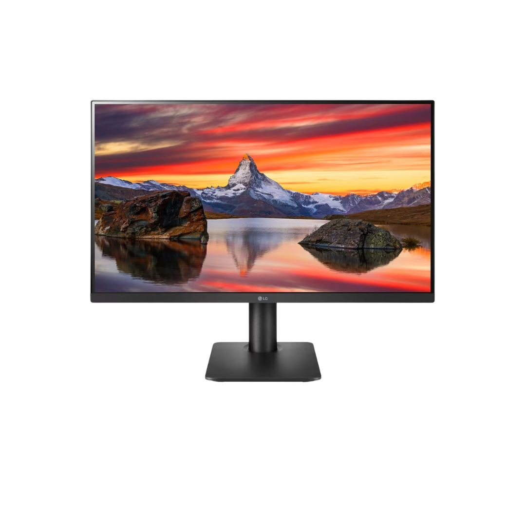 LG 27MP450B 27" IPS Monitor - Black, Height Adjustable, HDMI