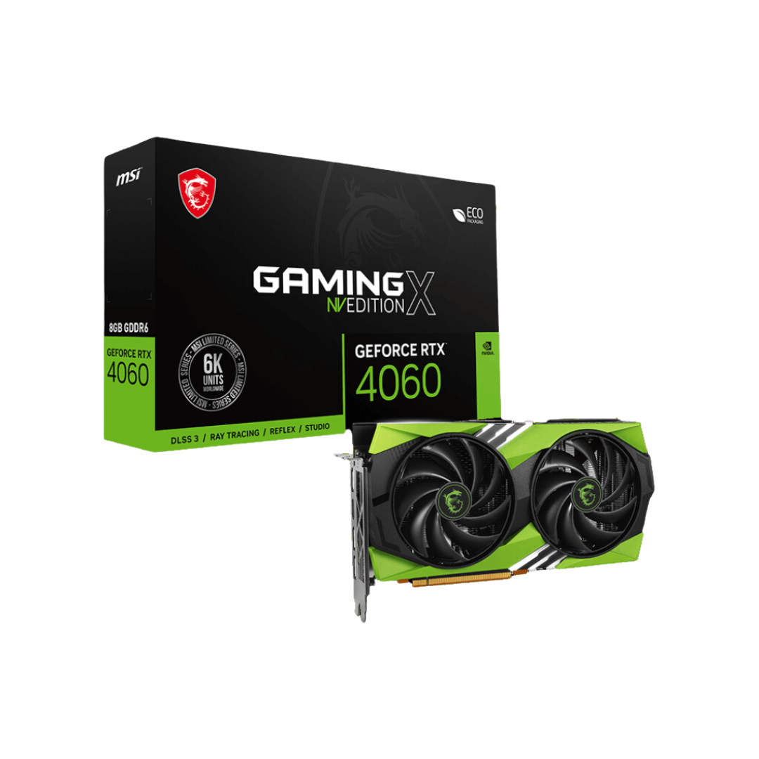 MSI GeForce RTX 4060 Gaming X NV 8GB Graphics Card