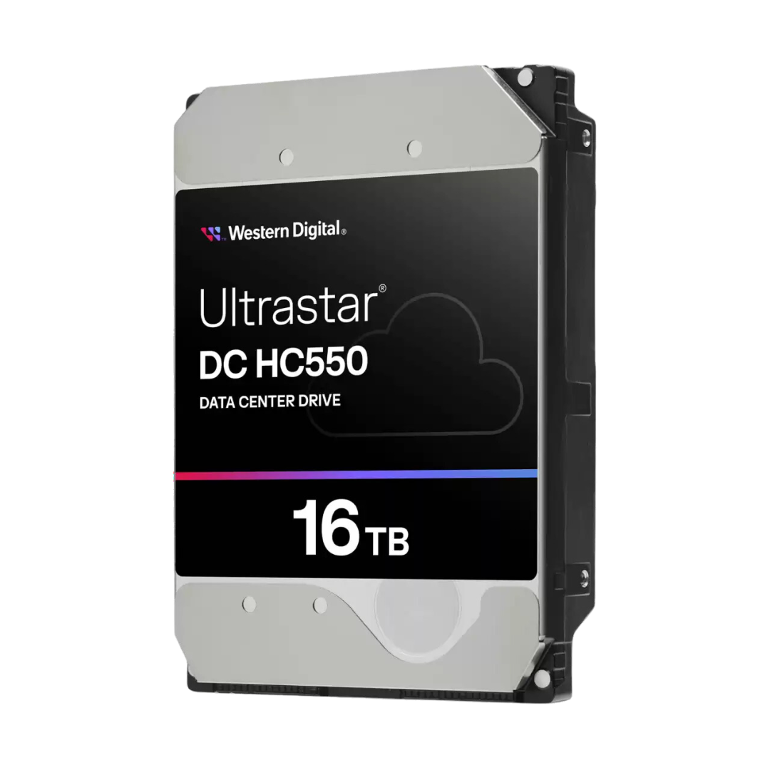 WD Ultrastar 16TB SATA EAMR HDD - 7200RPM 262MB/s 5-Year Warranty