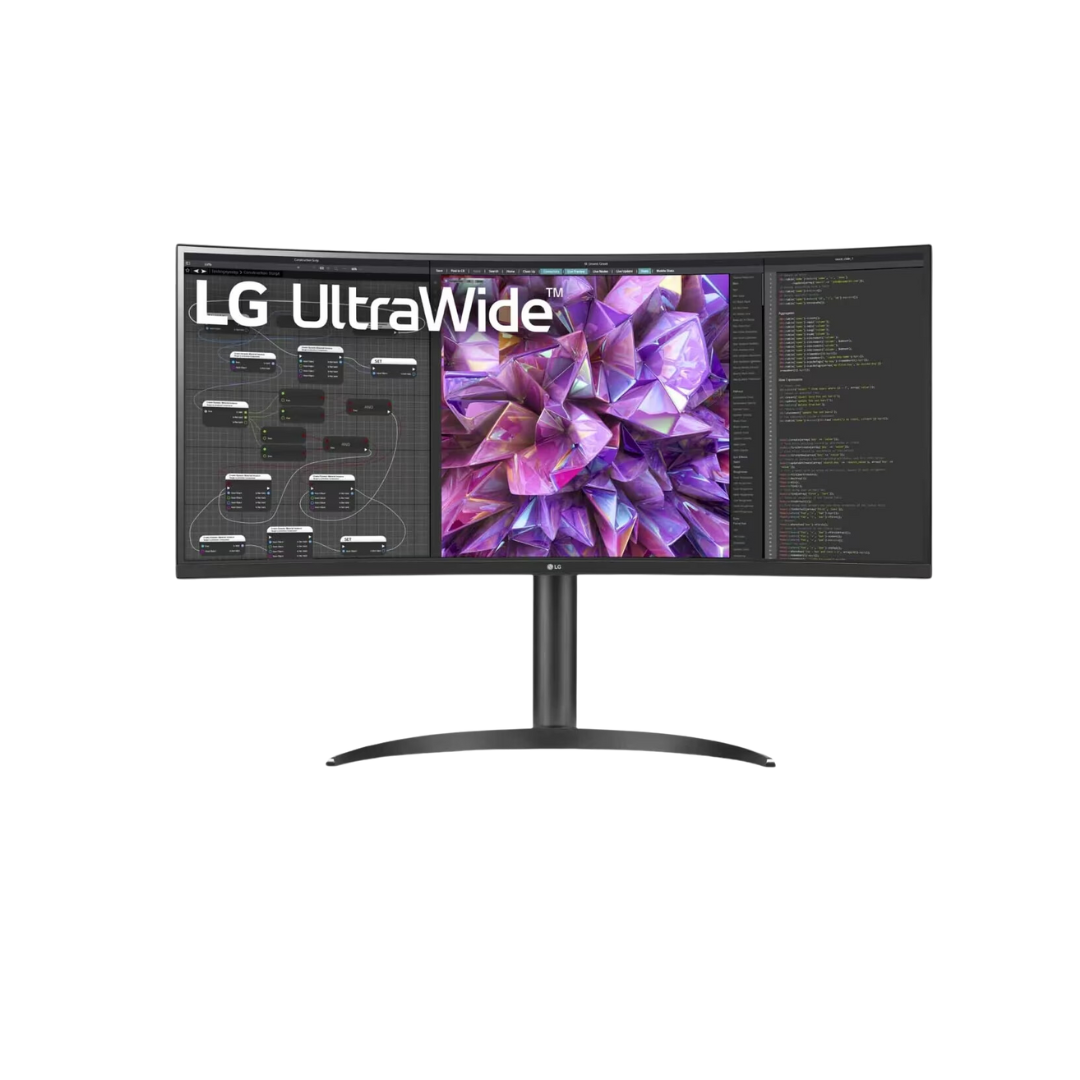 LG 34WQ75CB UltraWide Curved QHD Monitor with USB Type-C