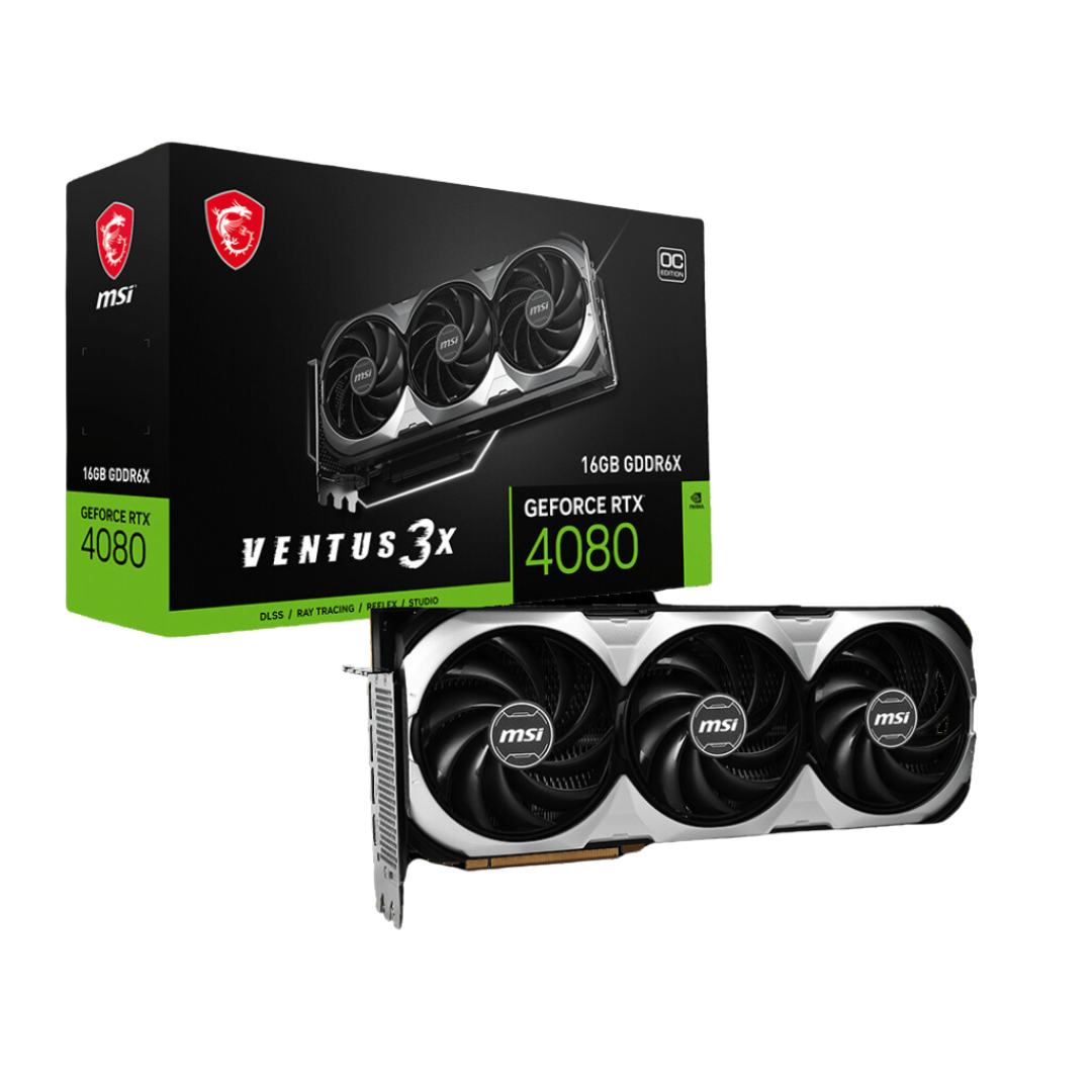 MSI GeForce RTX 4080 16GB VENTUS 3X OC - NEW
