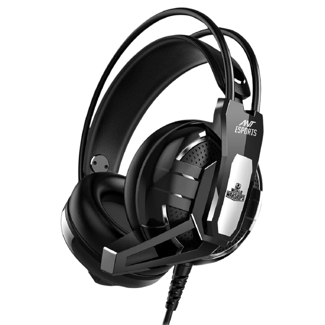 Ant Esports H520W 3.5mm Gaming Headset with 50mm Drivers and Noise Cancellation