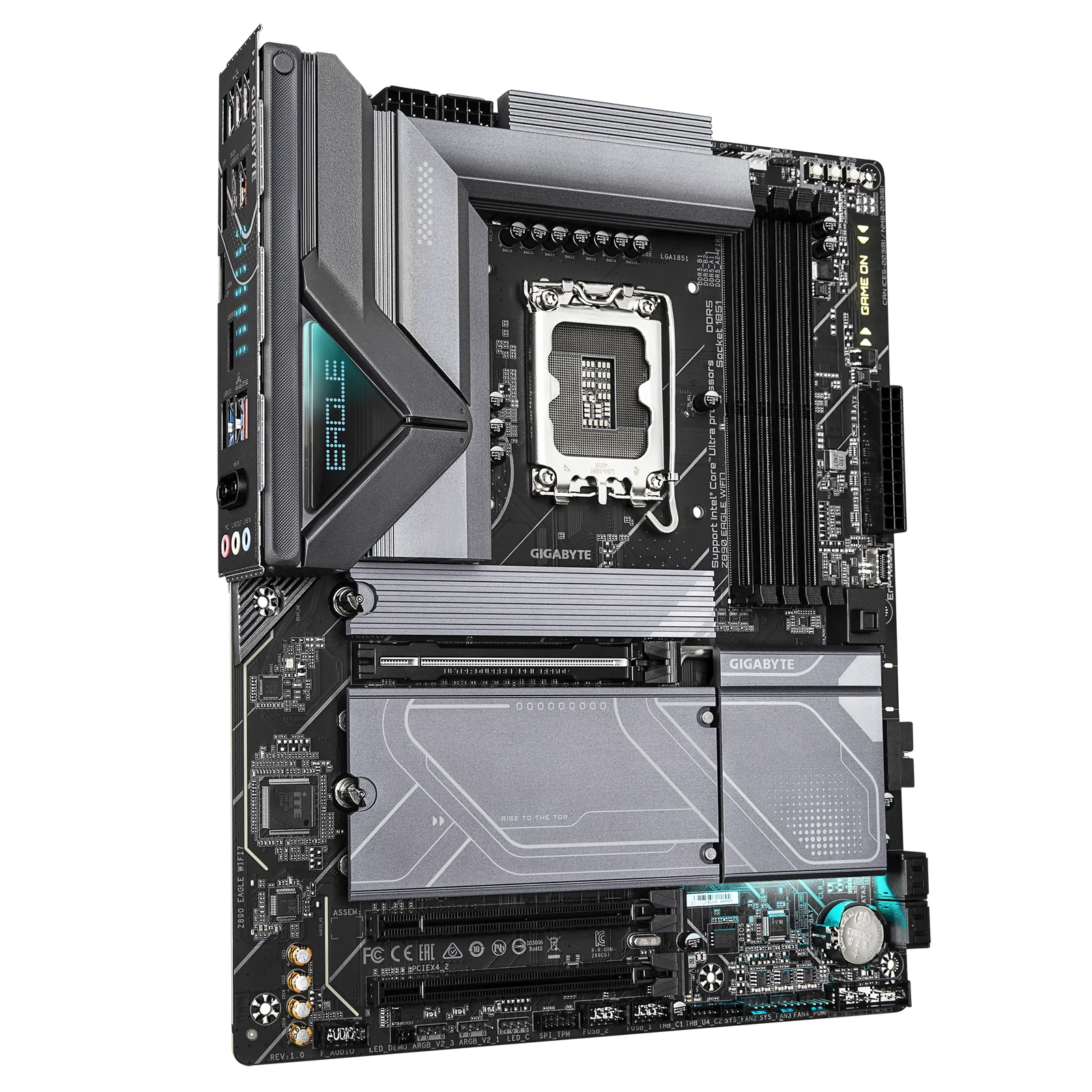 Gigabyte Z890 EAGLE WIFI7 LGA 1851 ATX Motherboard (Matte Black)