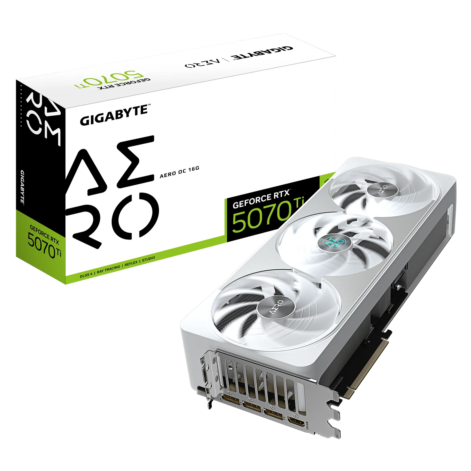 Gigabyte GeForce RTX 5070 Ti AERO OC 16GB GDDR7 Graphics Card - | Buy Online at Shwetha Computers