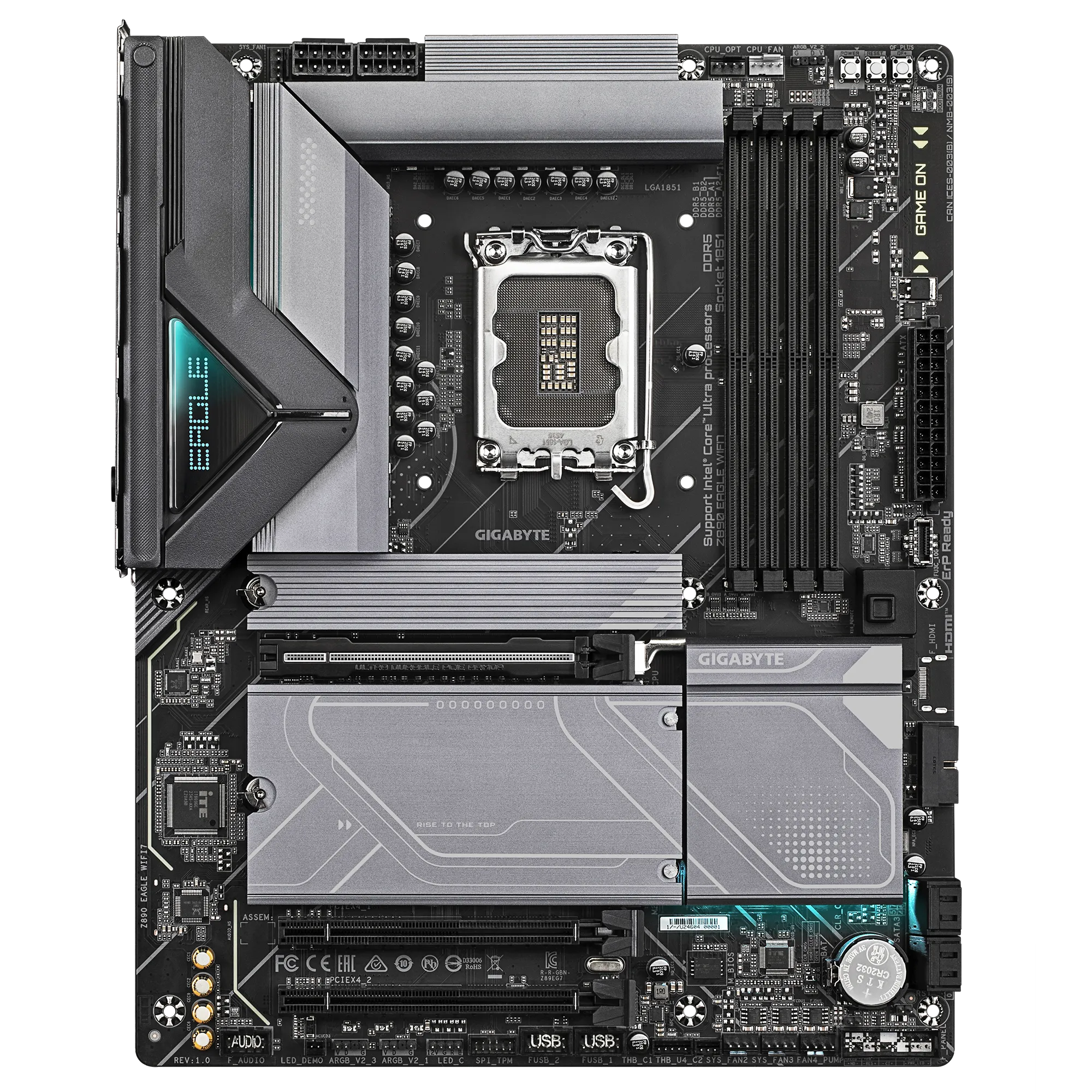 Gigabyte Z890 EAGLE WIFI7 LGA 1851 ATX Motherboard (Matte Black)