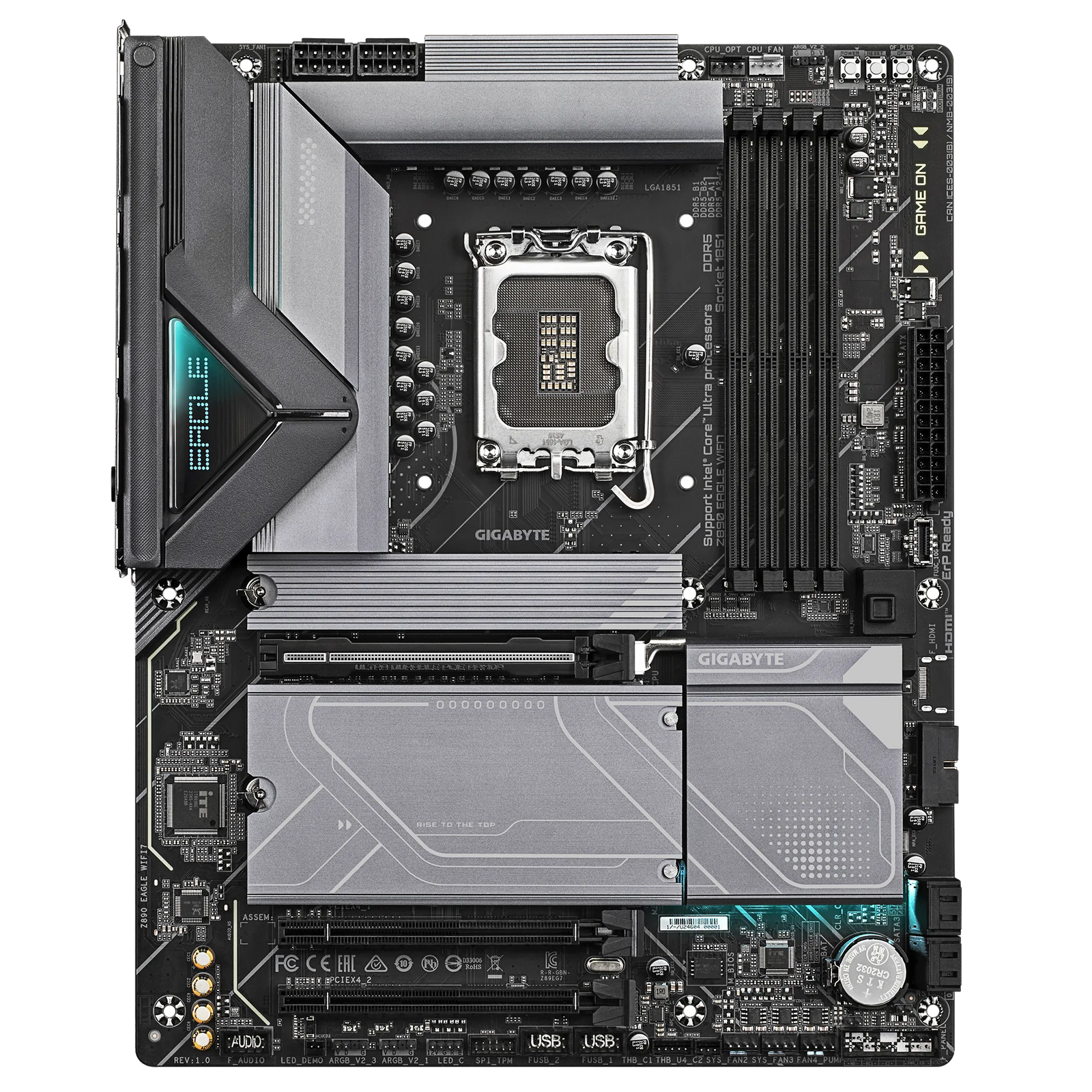 Gigabyte Z890 EAGLE WIFI7 LGA 1851 ATX Motherboard (Matte Black)