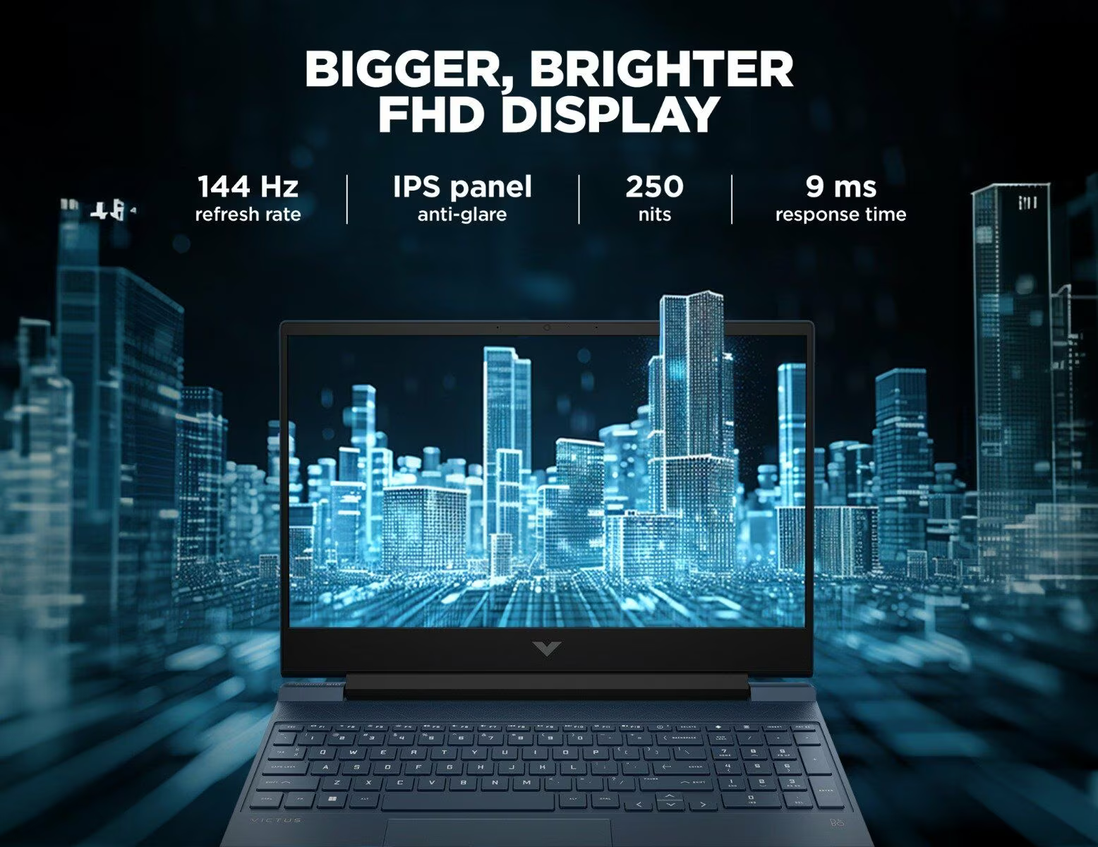 HP Victus 12th Generation Intel® Core™ i5 processor, (16GB/1TB SSD/NVIDIA® GeForce RTX™ 3050A 4GB/15.6