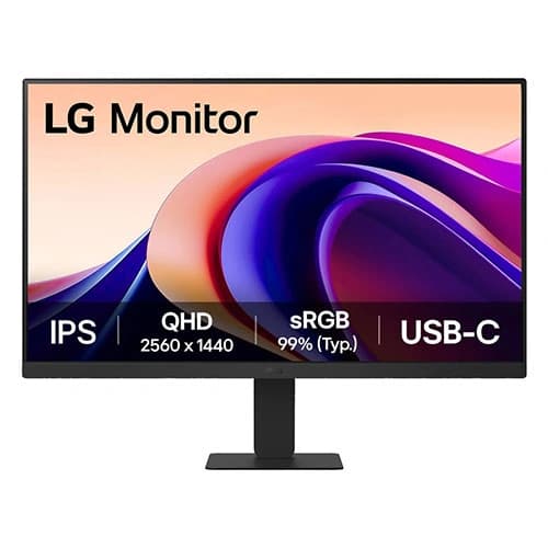 LG 24U631A 24" QHD IPS/HDR10/100HZ/Black Flat Office Monitor - | Buy Online at Shwetha Computers