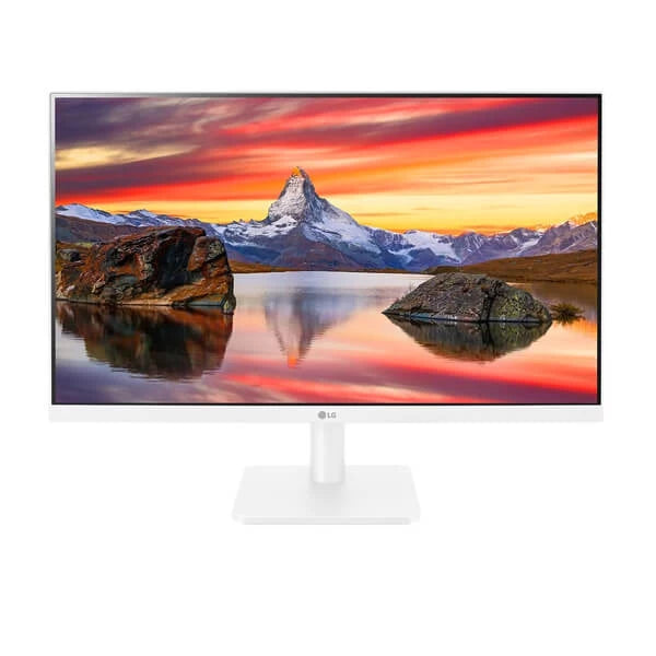 LG 27MP400 27 Inch IPS Monitor with Flicker Safe, FreeSync, and HDMI (White)