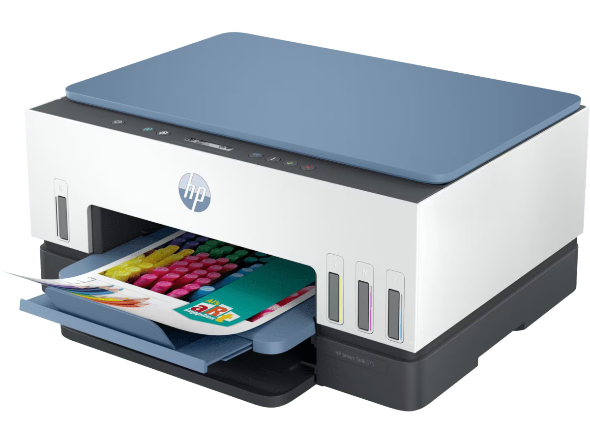 HP 675 Ink Tank PSCWL Duplex MFP | Print, Copy, Scan USB and WiFi for Home and Office - | Buy Online at Shwetha Computers