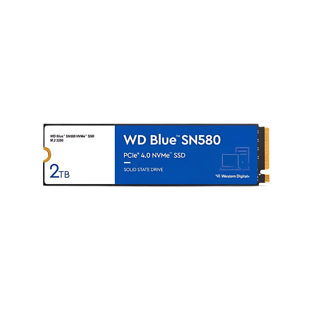 Western Digital Blue SN580 2TB M.2 NVMe Gen4 Internal SSD