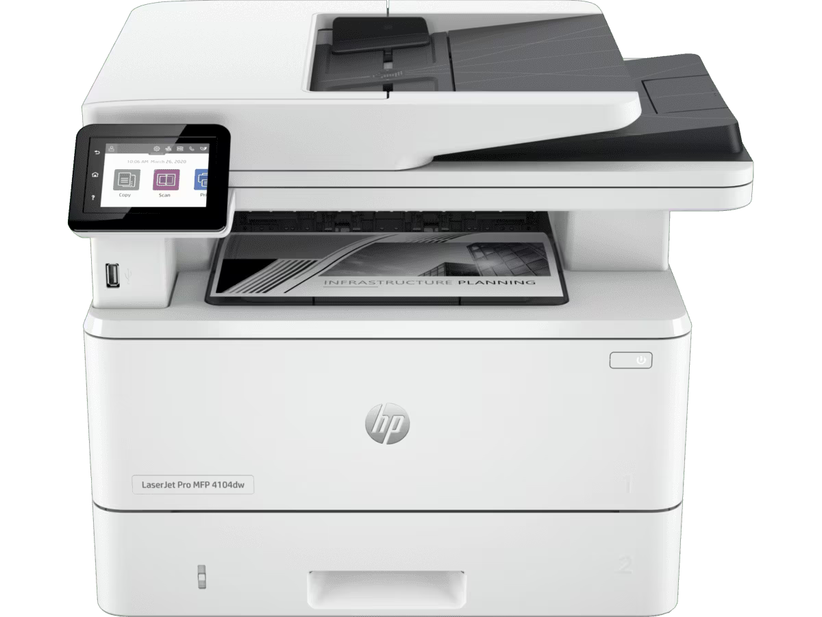 HP LaserJet Pro 4104DW MFP Printer | Print, Copy and Scan for Home and Office - | Buy Online at Shwetha Computers