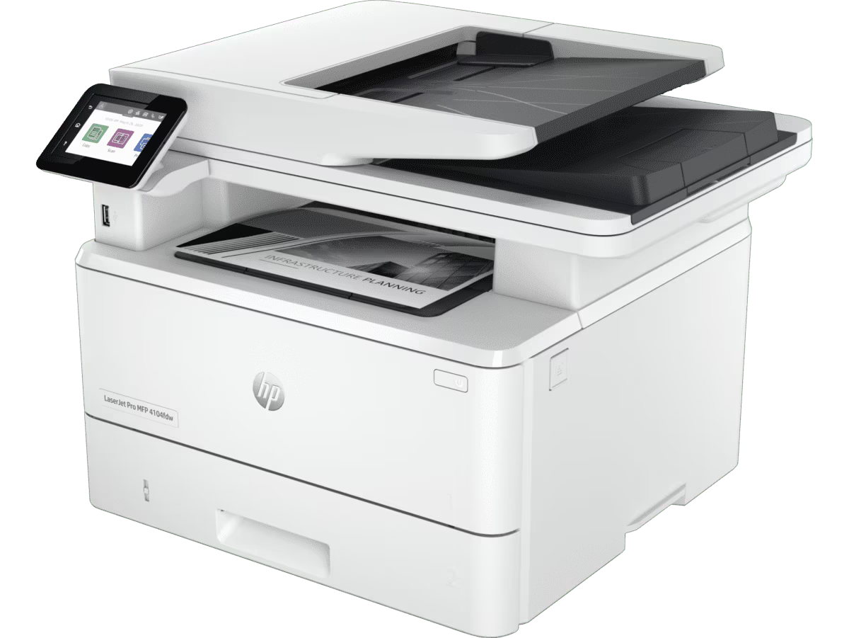 HP LaserJet Pro 4104FDW MFP Printer | Print, Copy, Scan and fax for Home and Office - | Buy Online at Shwetha Computers