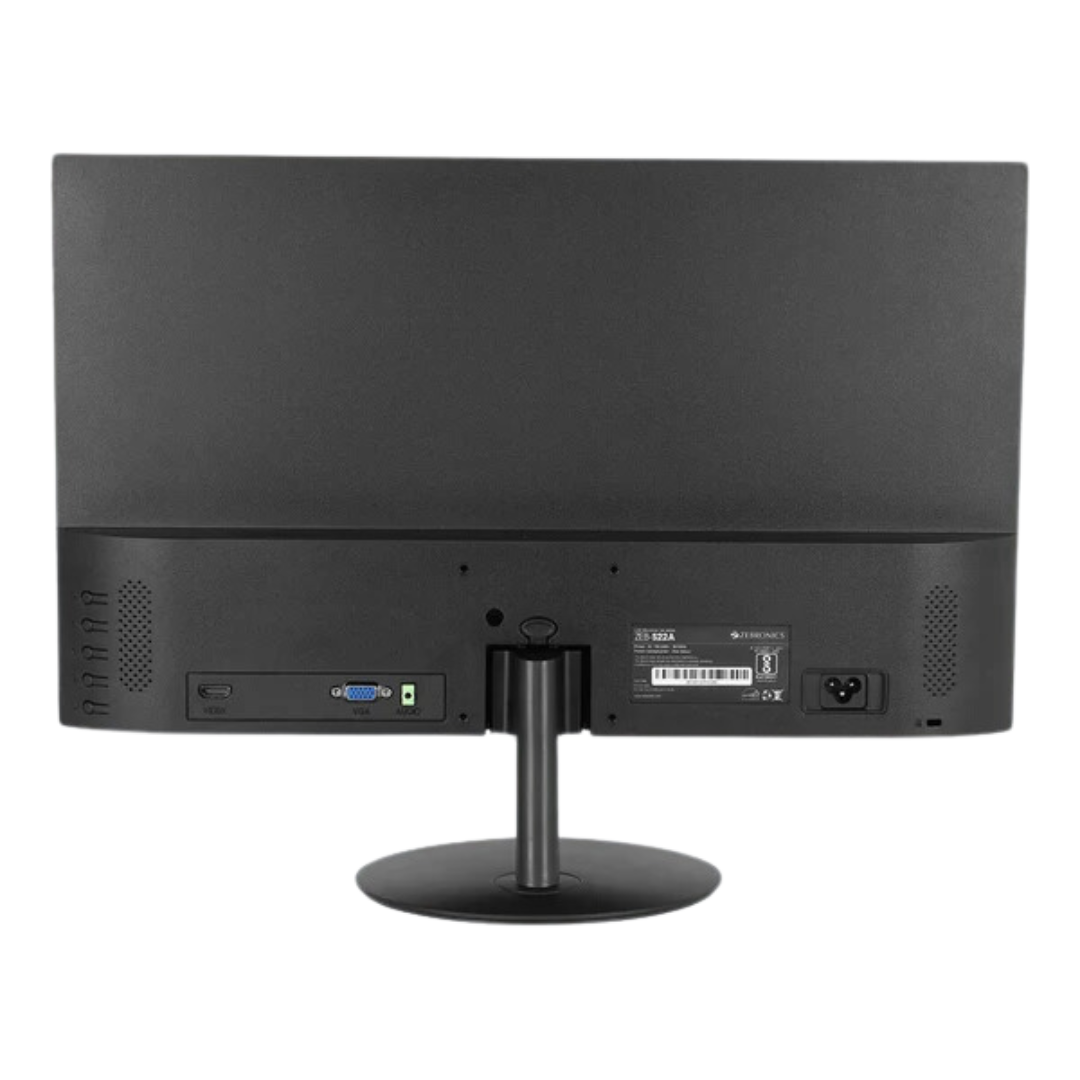 Zebronics 22 inch 75Hz HD Monitor - Blk/ 1920x1080/ 250 Nits/ 75Hz/ 6.5ms/ HDMI & VGA/ 3 Yrs Warranty