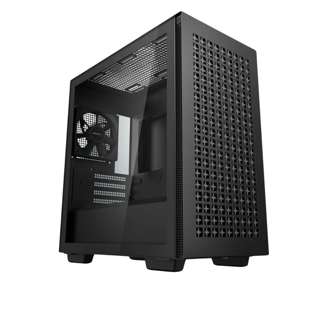 Deepcool CH370 Black Mini-ATX/Micro-ATX Cabinet - | Buy Online at Shwetha Computers