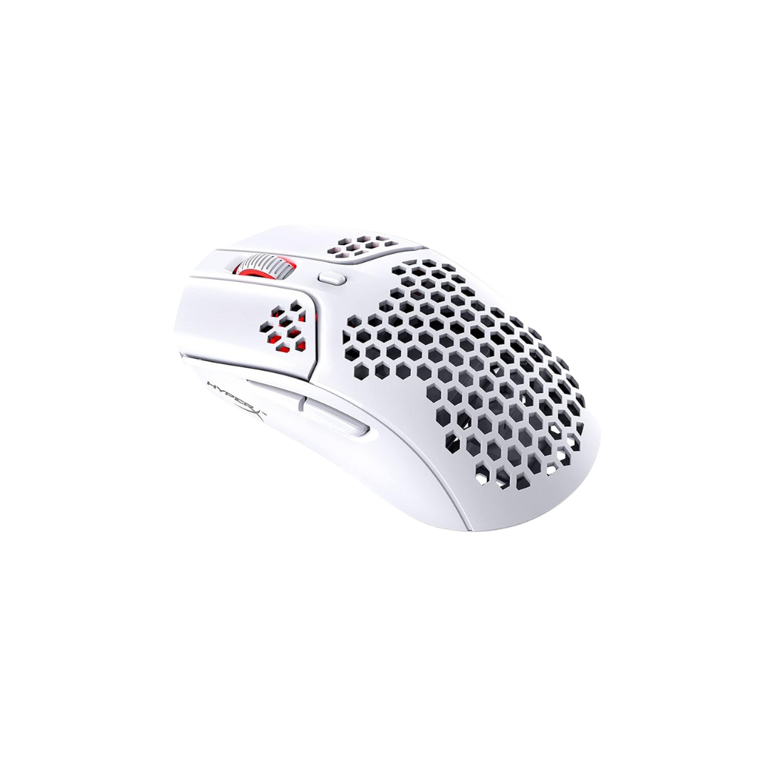 HyperX Pulsefire Haste 16000 DPI Wireless RGB Gaming Mouse White