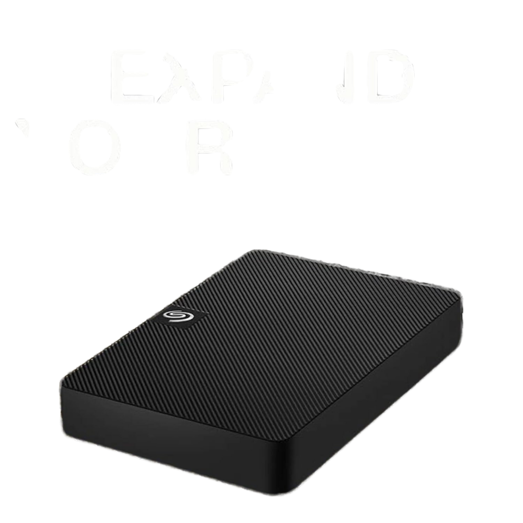 Seagate Expansion 1 TB USB 3.0 Portable Hard Drive - 2.5-inch - 5400 RPM - Black
