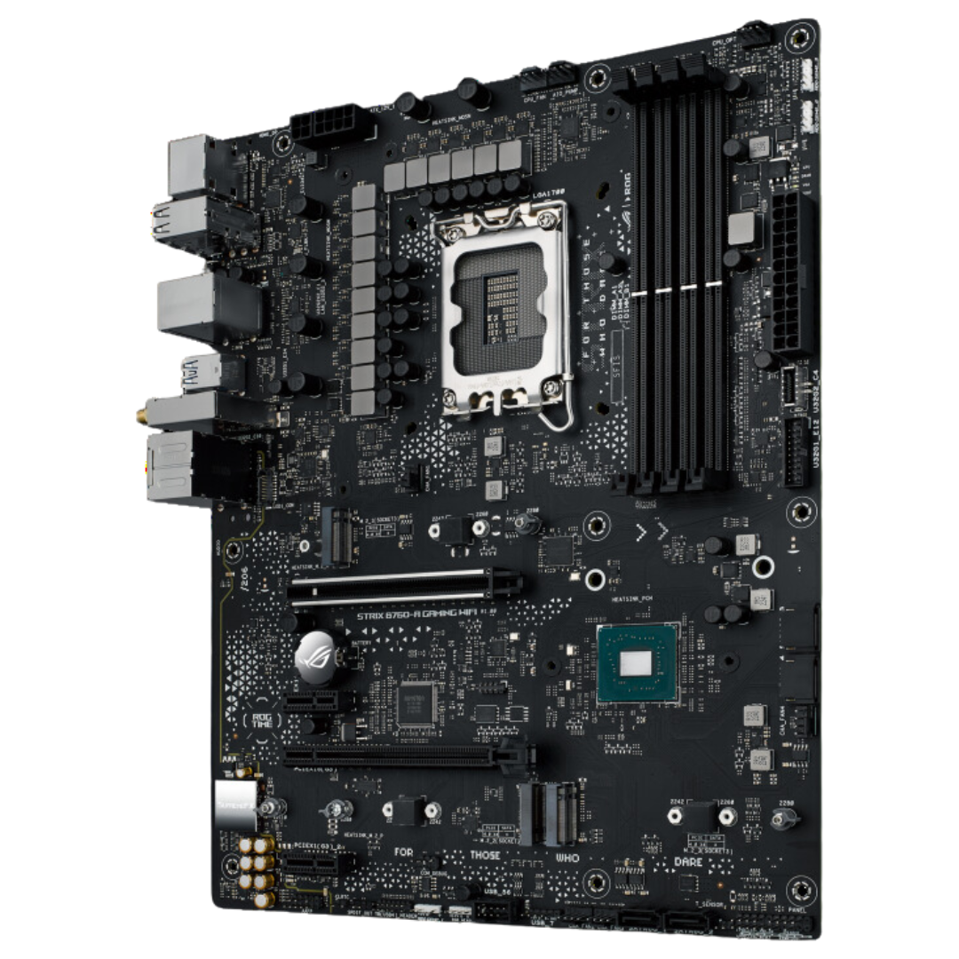 ASUS ROG STRIX B760-A Gaming WIFI Motherboard with Intel LGA1700 Socket