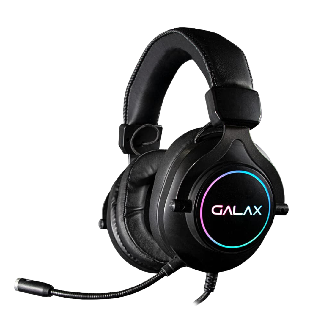 Galax Sonar-03 USB 7.1 RGB Gaming Headset 32? Impedance -42dB Mic Sensitivity 2.2m Cable Length