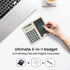 PORTRONICS Ruffpad Calc Mini 2 in 1 LCD Writing Pad With Digital Calculator | 12-Digit Calculator | One Tap Erase & Smart Lock | Versatile Tool for All Ages - | Buy Online at Shwetha Computers