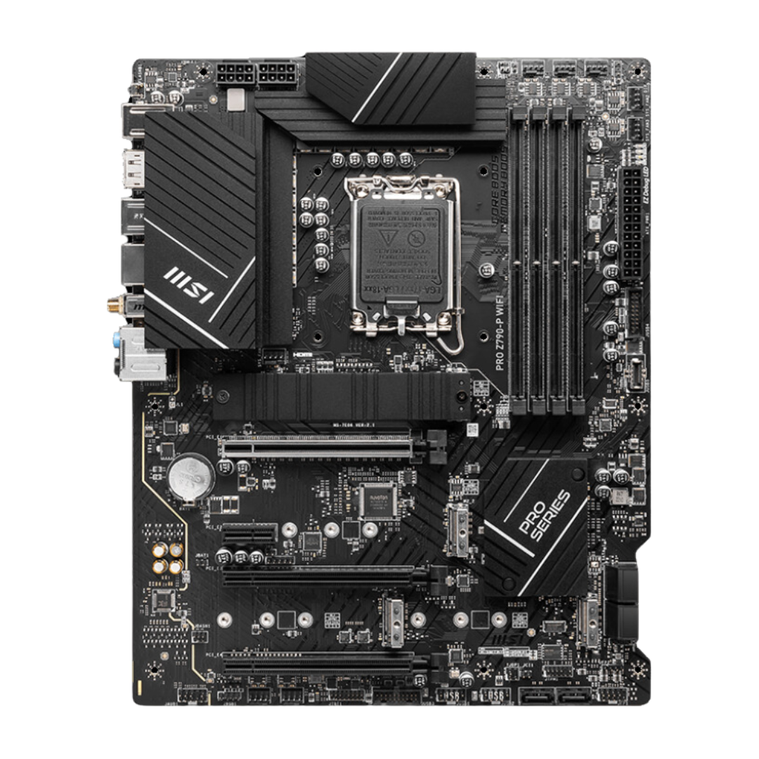 MSI PRO Z790-P WIFI DDR5 Motherboard with Intel Wi-Fi 6E and Intel 2.5Gbps LAN