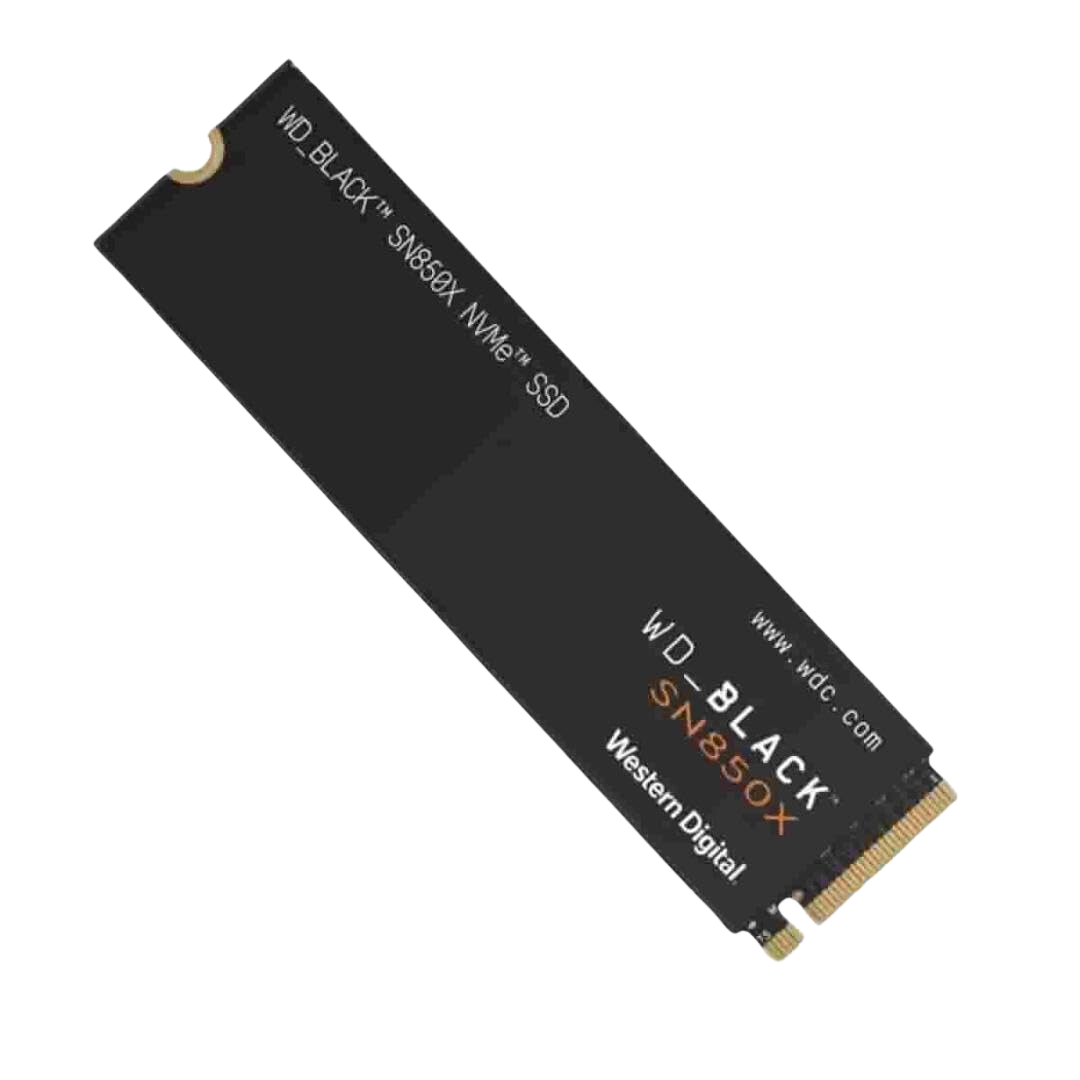 WD Black™ SN850 X PCIE Gen4 1TB SSD - 7300MB/s Read, 6300MB/s Write - WDS100T2X0E