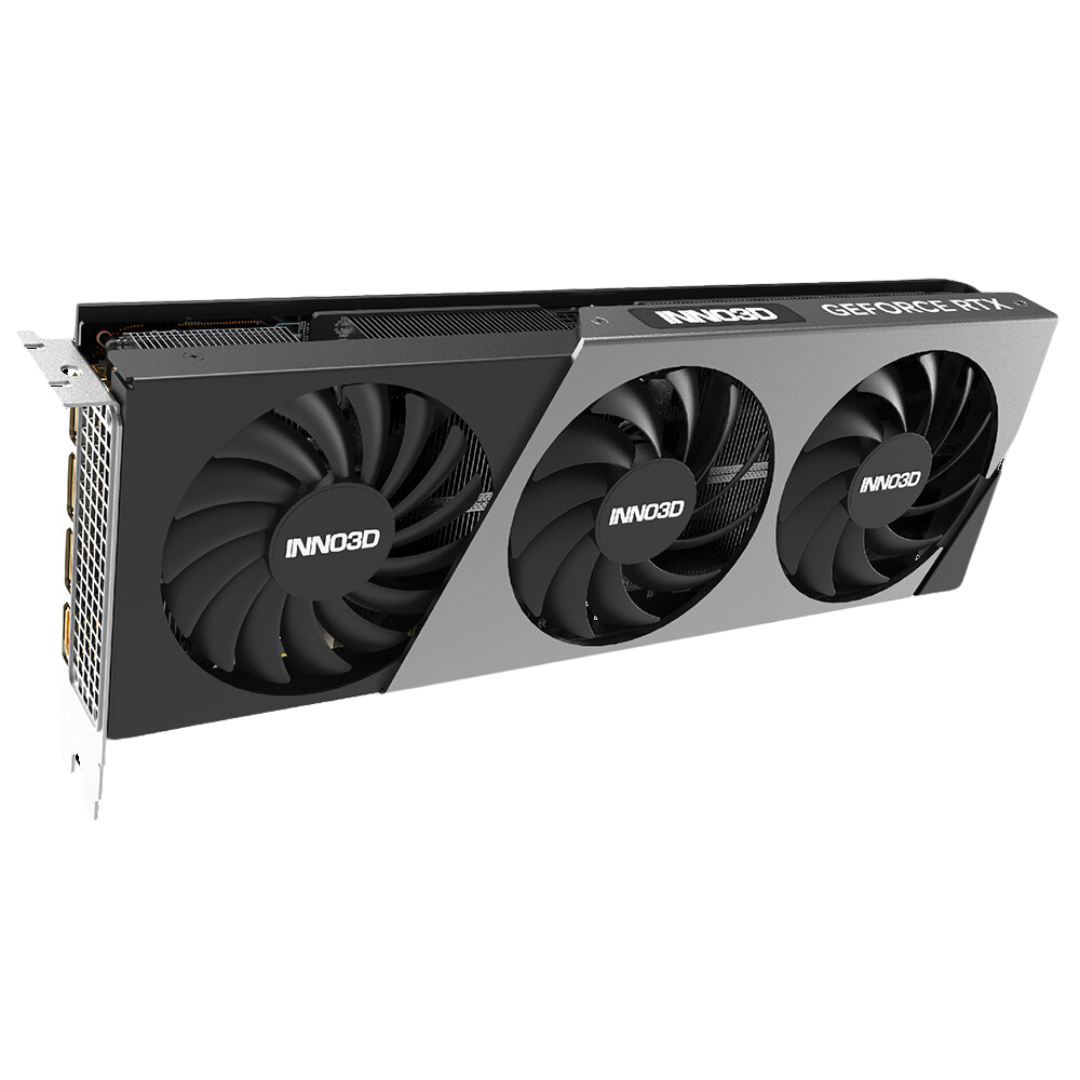 Inno3d RTX 4070 Ti Super X3 OC 16GB GDDR6X Gaming Graphics Card - 8448 CUDA Cores - 2640MHz Boost Clock - Real-Time Ray Tracing - 7680x4320 Max Resolution.