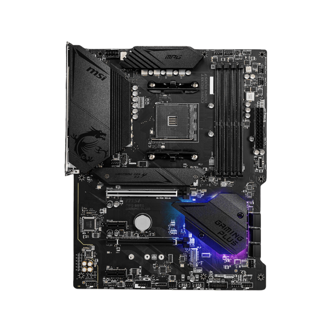 MSI MPG B550 GAMING PLUS AM4 128GB DDR4 ATX Motherboard