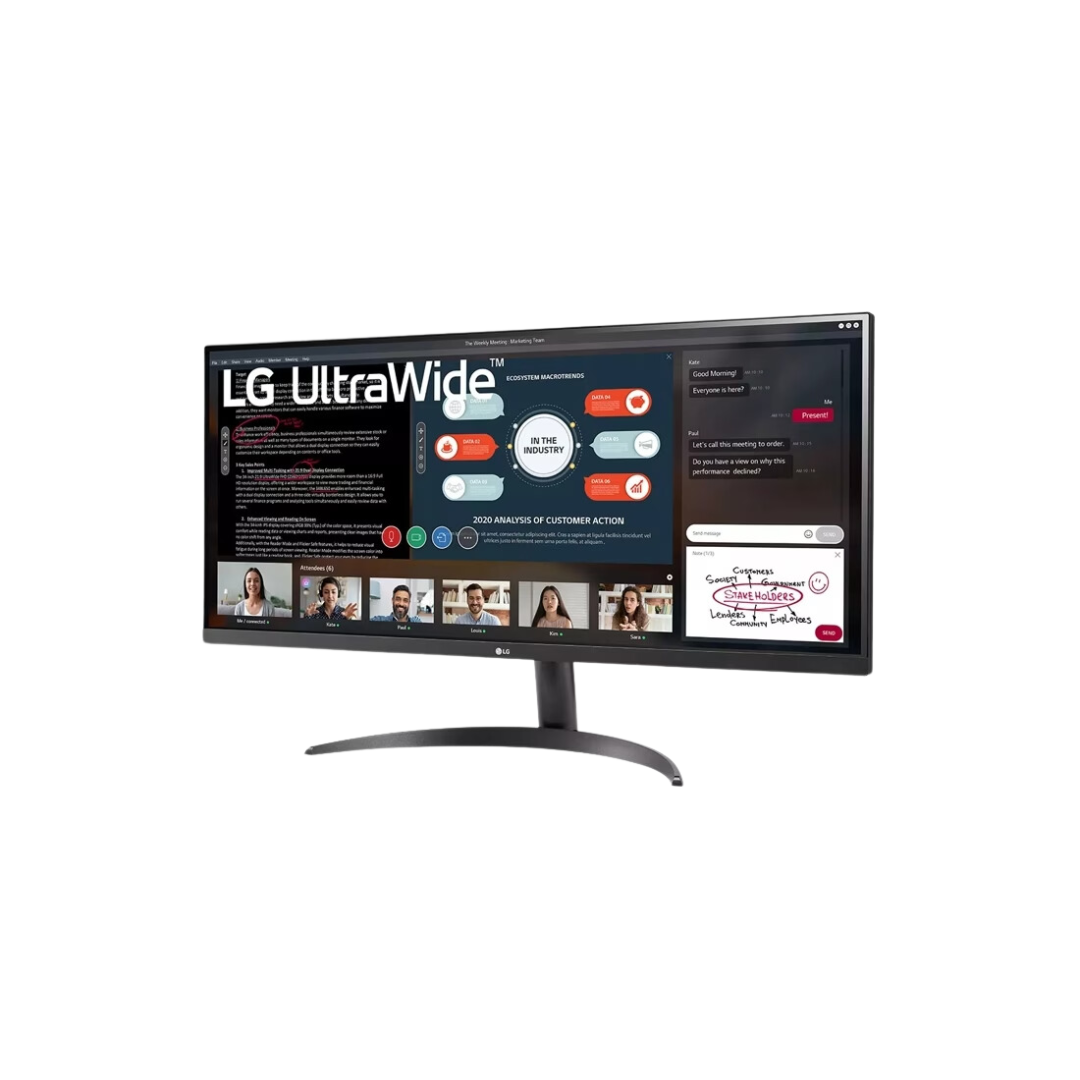 LG 34WP500 Ultrawide IPS Monitor with 2 HDMI and DP Port