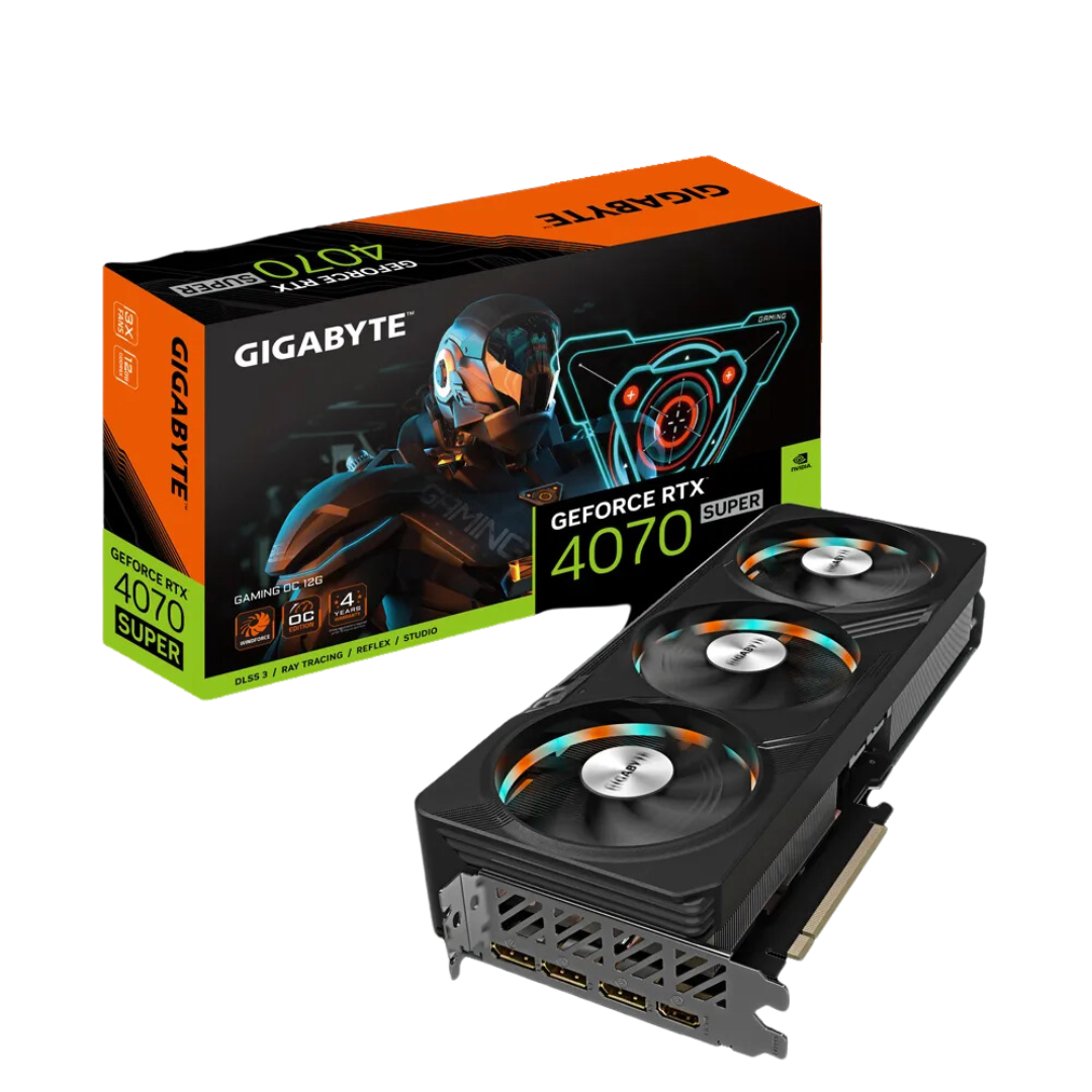 Gigabyte GeForce RTX 4070 Super Aero OC 12GB GDDR6X 192-bit PCI-E 4.0 Graphics Card