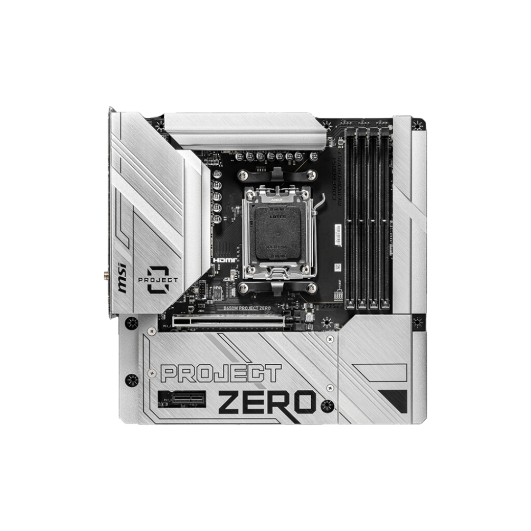 MSI B650M Project Zero AMD B650 mATX Motherboard