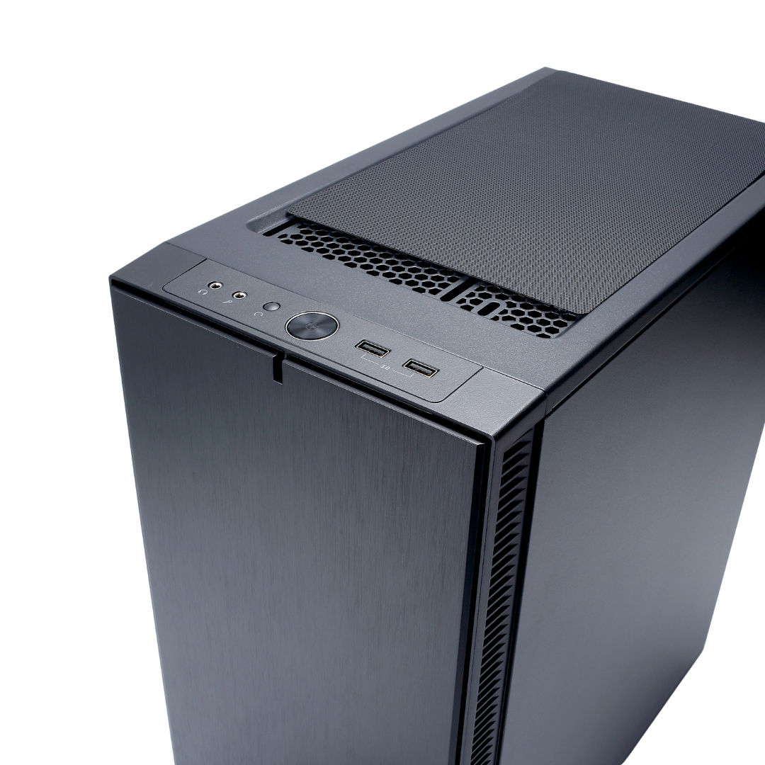 Fractal Design Define C Black Solid Cabinet, 7 Fan Mounts, 3.5" or 2.5" Drive Capacity, USB 3.0 Ports