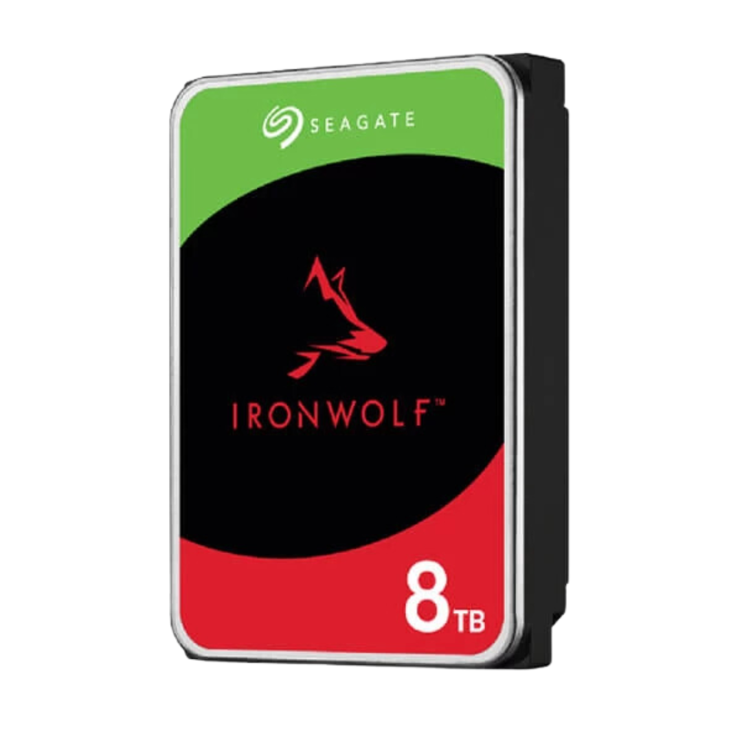 Seagate IronWolf 8TB NAS Internal Hard Drive - 3.5 Inch SATA 6Gb/s 7200 RPM 256MB Cache
