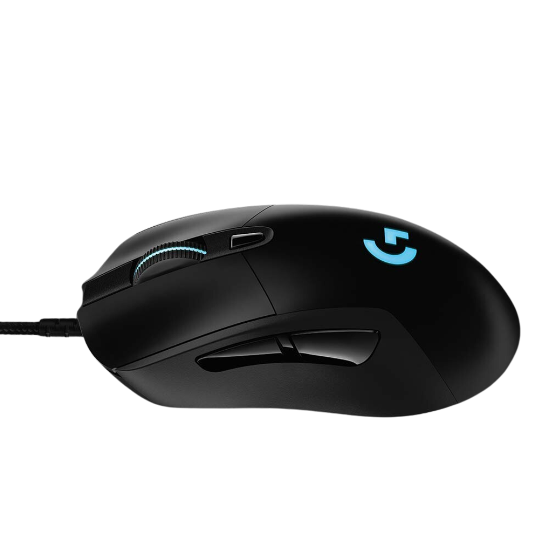 Logitech G403 HERO Wired Optical Gaming Mouse - LIGHTSYNC RGB, 25K dpi, 1000Hz Report Rate