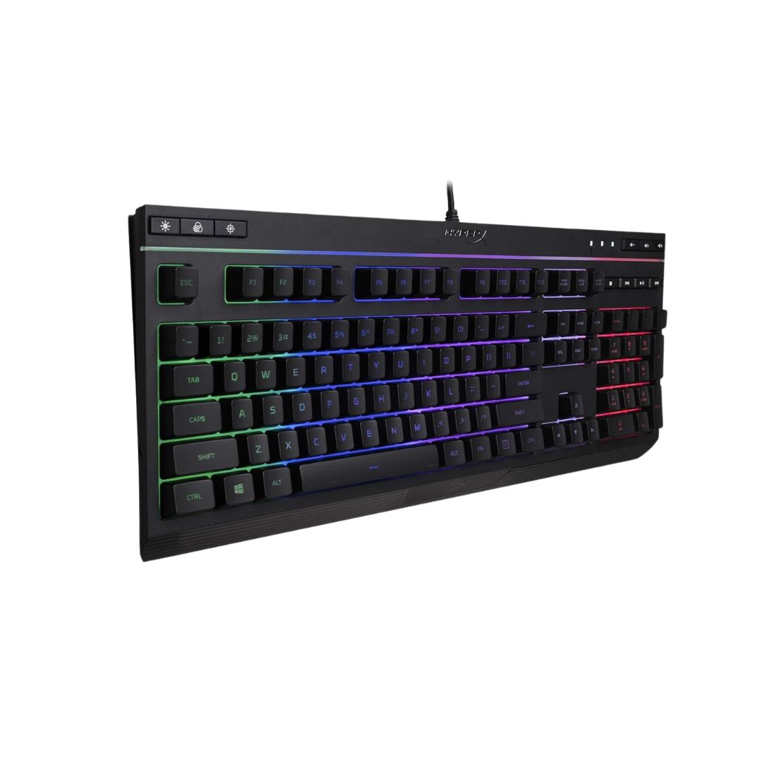 HyperX Alloy Core RGB Membrane Gaming Keyboard (Black) with 5 Zone Backlight